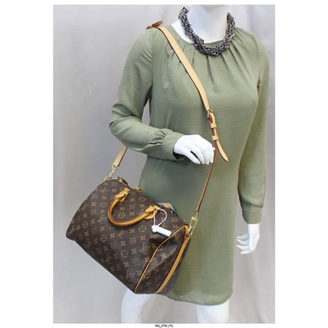 louis vuitton speedy bandouliere monogram nano brown|louis vuitton speedy 30 measurements.